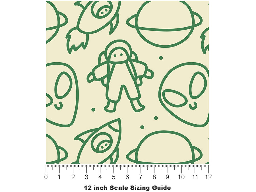 Claiming Worlds Science Fiction Vinyl Film Pattern Size 12 inch Scale~Rwraps Claiming Worlds Science Fiction Sizing Chart~2