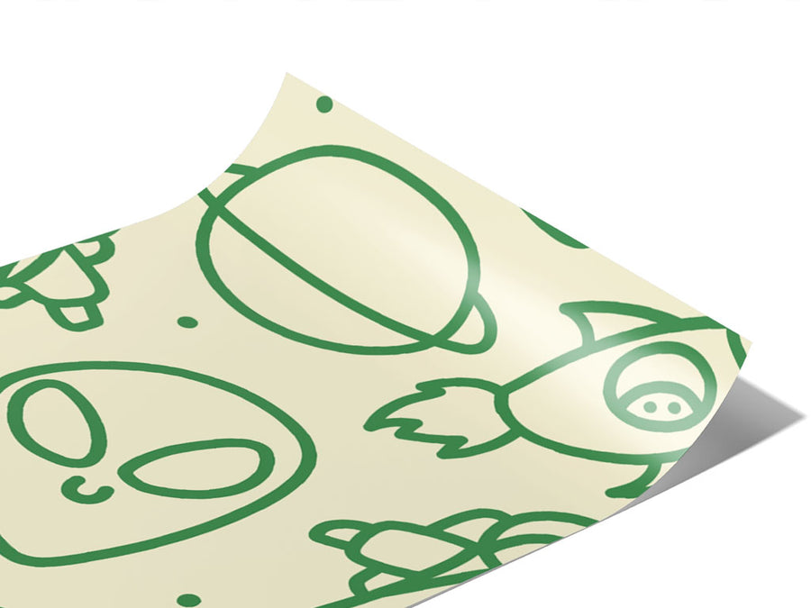 Claiming Worlds Science Fiction Vinyl Wraps~Rwraps Series 914 Digitally Printed Vinyl Wrap~0