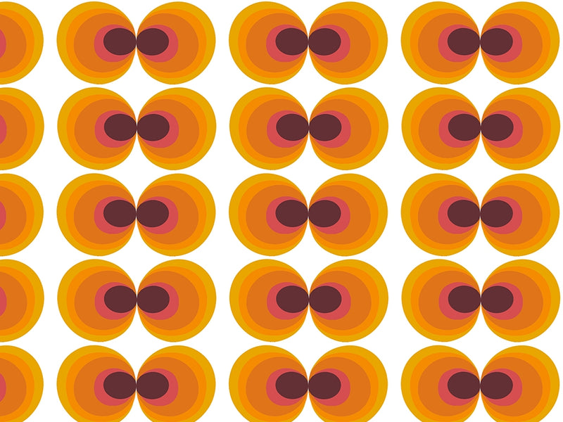 Clam Shell Retro Vinyl Wrap Pattern~Rwraps Series 914 Digitally Printed Vinyl Wrap~0