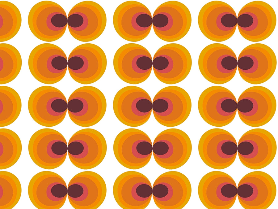 Clam Shell Retro Vinyl Wrap Pattern~Rwraps Series 914 Digitally Printed Vinyl Wrap~0