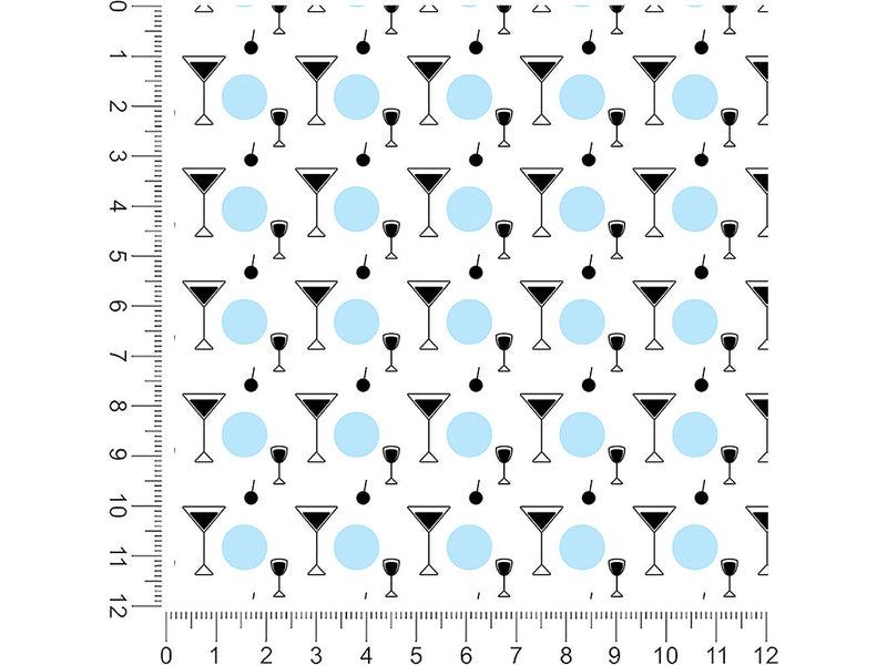 classic cocktails alcohol 1ft x 1ft Craft Sheets