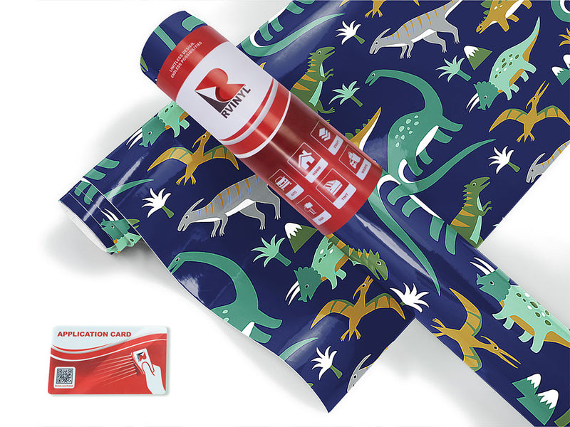 classic company dinosaur Craft Vinyl Roll