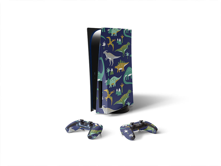 classic company dinosaur Sony PS5 DIY Skin