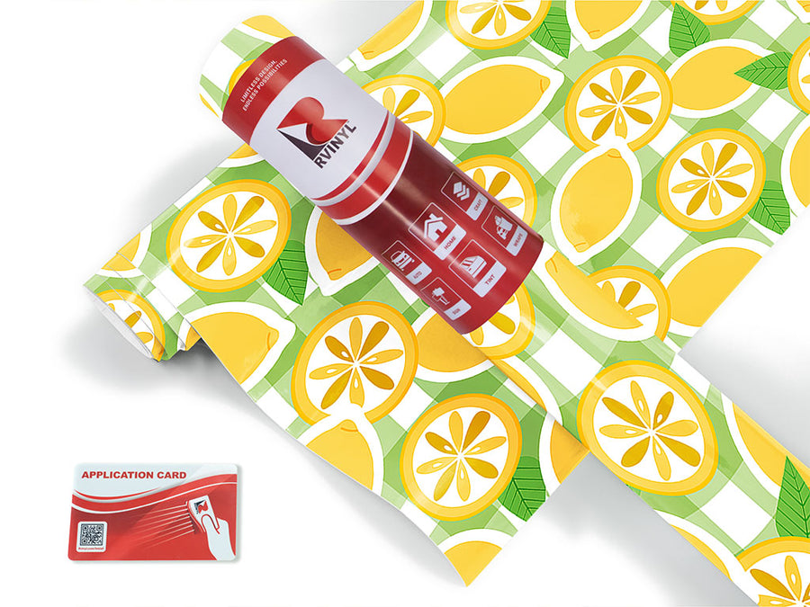 classic lemonade fruit Craft Vinyl Roll