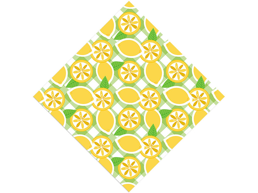 Classic Lemonade Fruit Vinyl Wrap Pattern