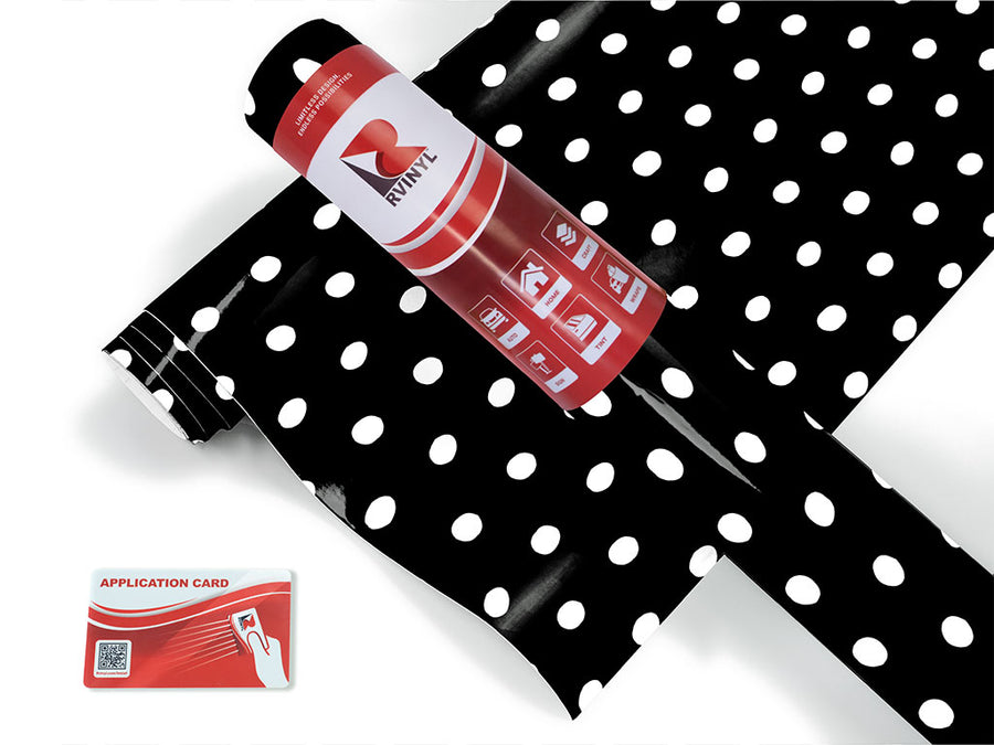 classic look polka dot Craft Vinyl Roll