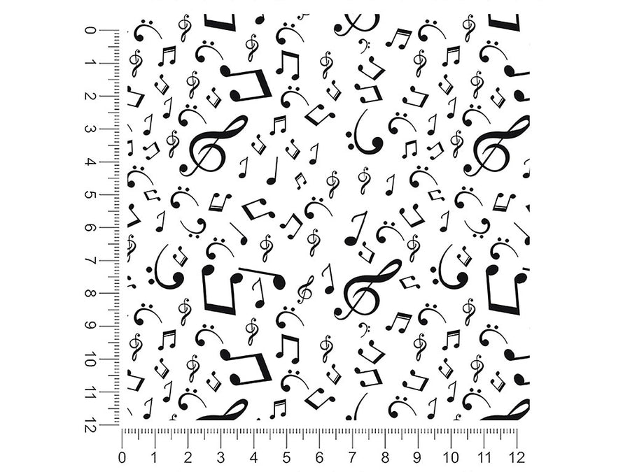 classic notes music 1ft x 1ft Craft Sheets