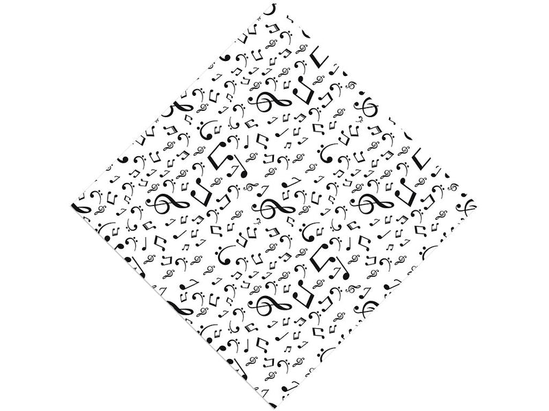 Classic Notes Music Vinyl Wrap Pattern