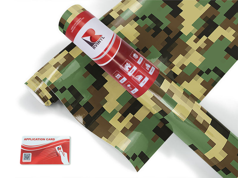 classic pattern pixel Craft Vinyl Roll