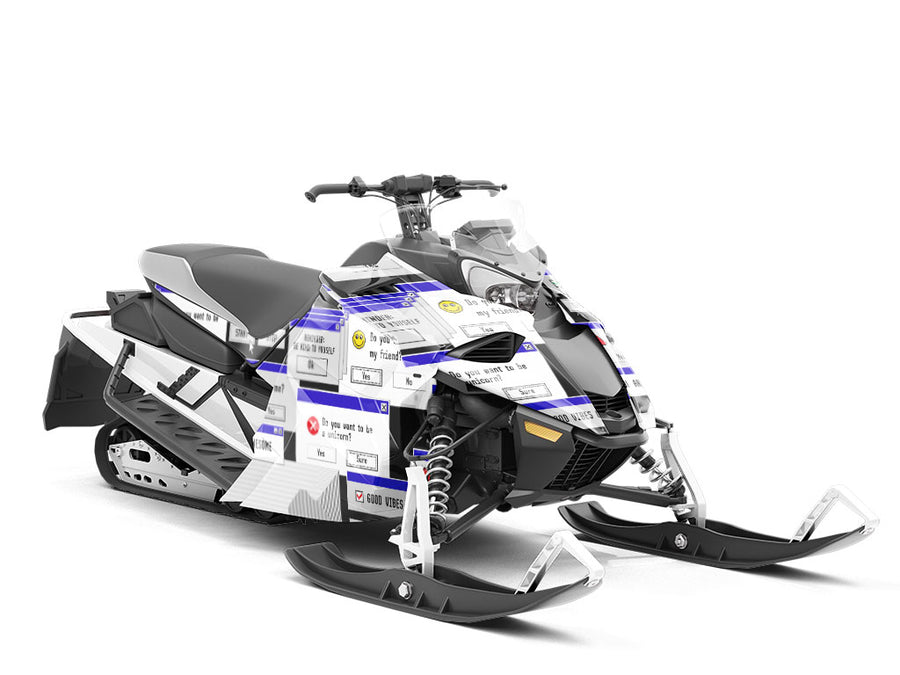 Classic Popups Technology Custom Wrapped Snowmobile