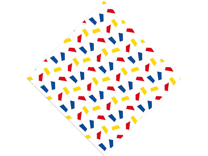 Classroom Trapezoids Toy Room Vinyl Wrap Pattern