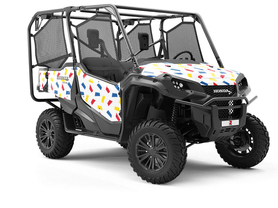 Classroom Trapezoids Toy Room Utility Vehicle Vinyl Wrap