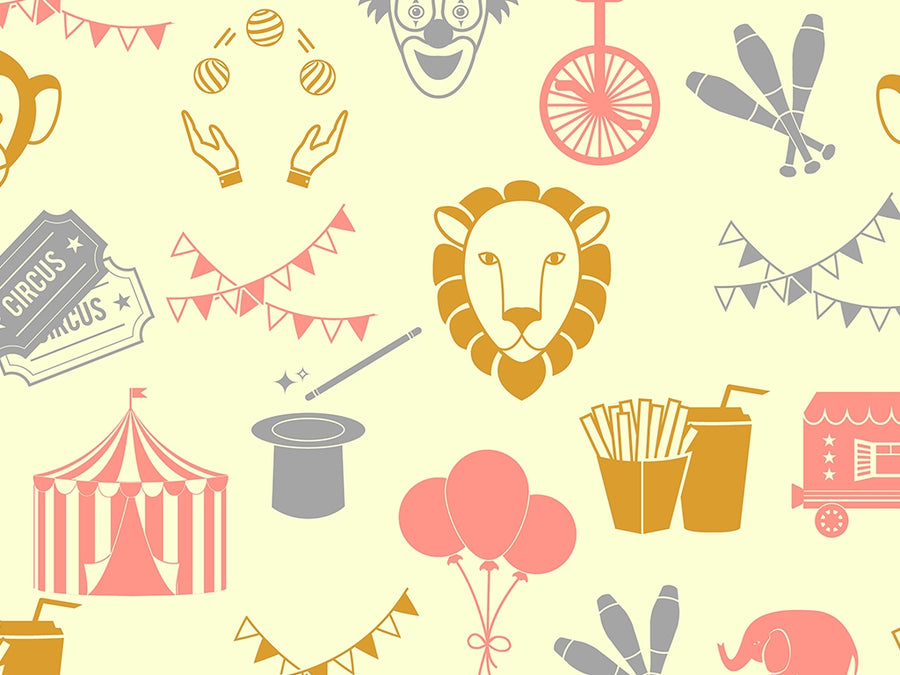 Clean Field Circus Vinyl Wrap Pattern~Rwraps Series 914 Digitally Printed Vinyl Wrap~0