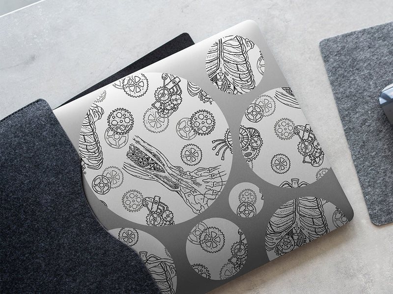 clockwork soul steampunk DIY Laptop Stickers