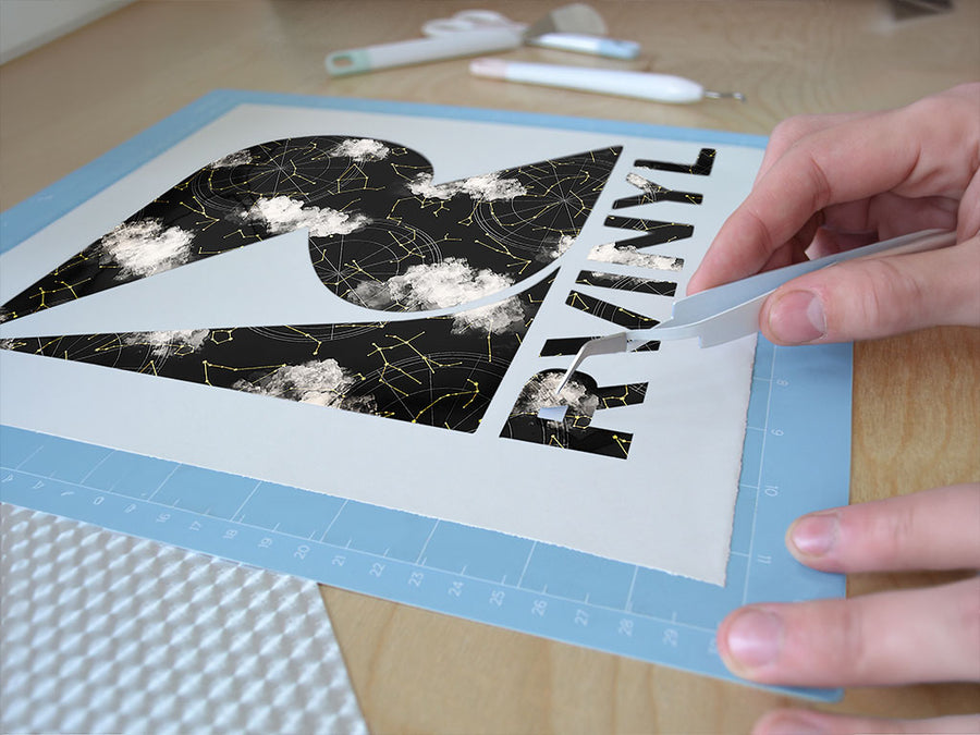 cloudy constellations astrology Easy Weed Craft Vinyl