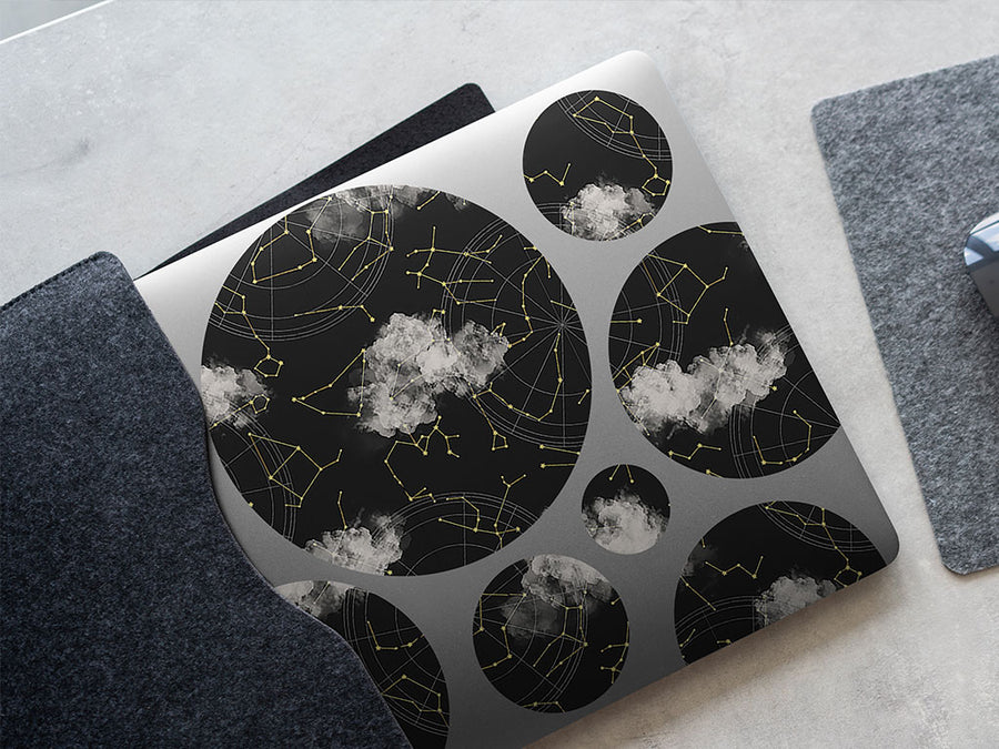 cloudy constellations astrology DIY Laptop Stickers