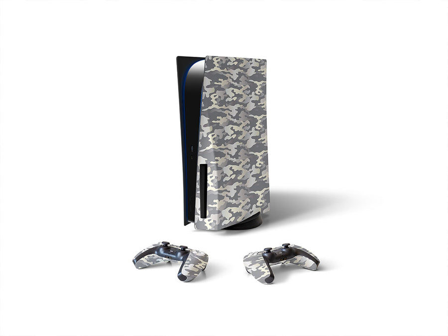 cloudy hunter camouflage Sony PS5 DIY Skin