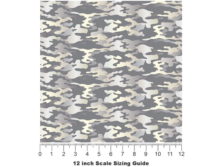 Cloudy Hunter Camouflage Vinyl Film Pattern Size 12 inch Scale~Rwraps Cloudy Hunter Camouflage Sizing Chart~3