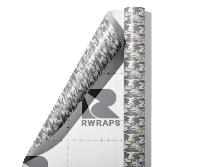Cloudy Hunter Camouflage Wrap Film Sheets~Rwraps Series 914 Cloudy Hunter Camouflage Scrolled Sheet~3