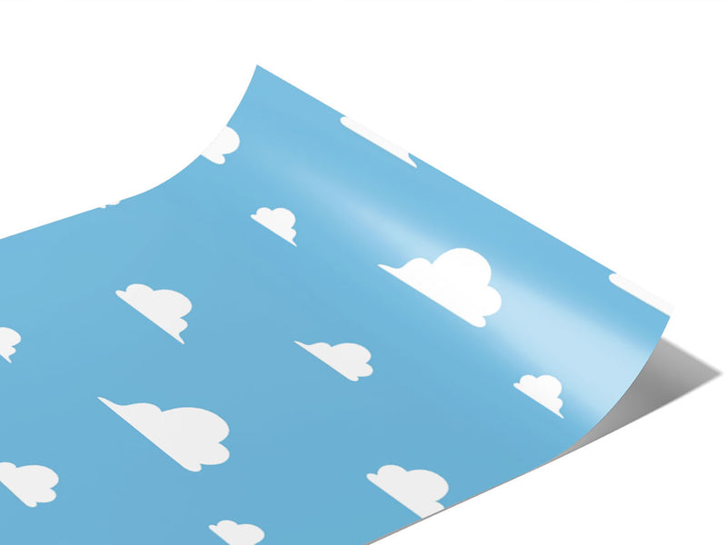 Cloudy Skies Toy Room Vinyl Wraps~Rwraps Series 914 Digitally Printed Vinyl Wrap~0