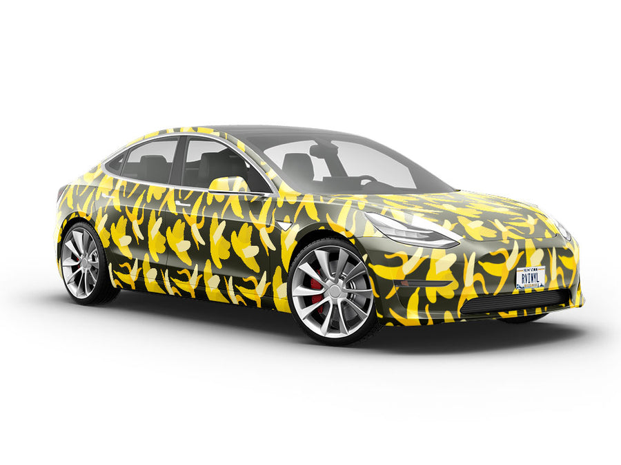 Cloying Cavendish Fruit Vehicle Vinyl Wrap