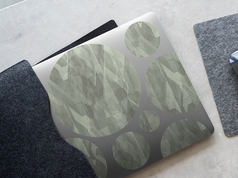coal house watercolor DIY Laptop Stickers