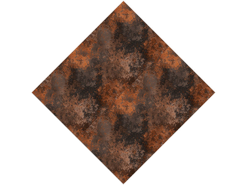 Coastal Patina Rust Vinyl Wrap Pattern