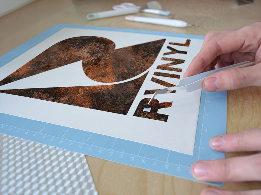 coastal patina rust Easy Weed Craft Vinyl