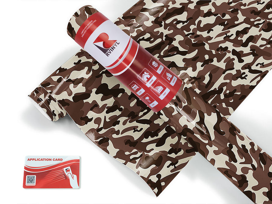 coastal plains camouflage Craft Vinyl Roll