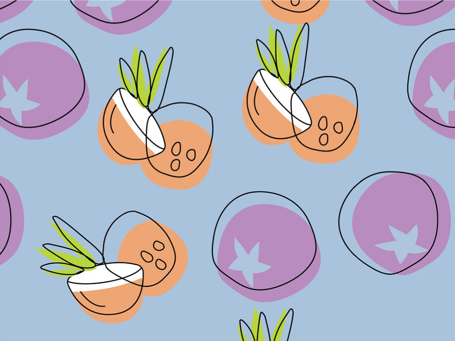 Coco De Mar Fruit Vinyl Wrap Pattern~Rwraps Series 914 Digitally Printed Vinyl Wrap~0