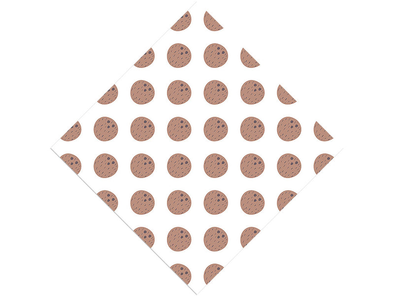 Coconut Promenade Fruit Vinyl Wrap Pattern