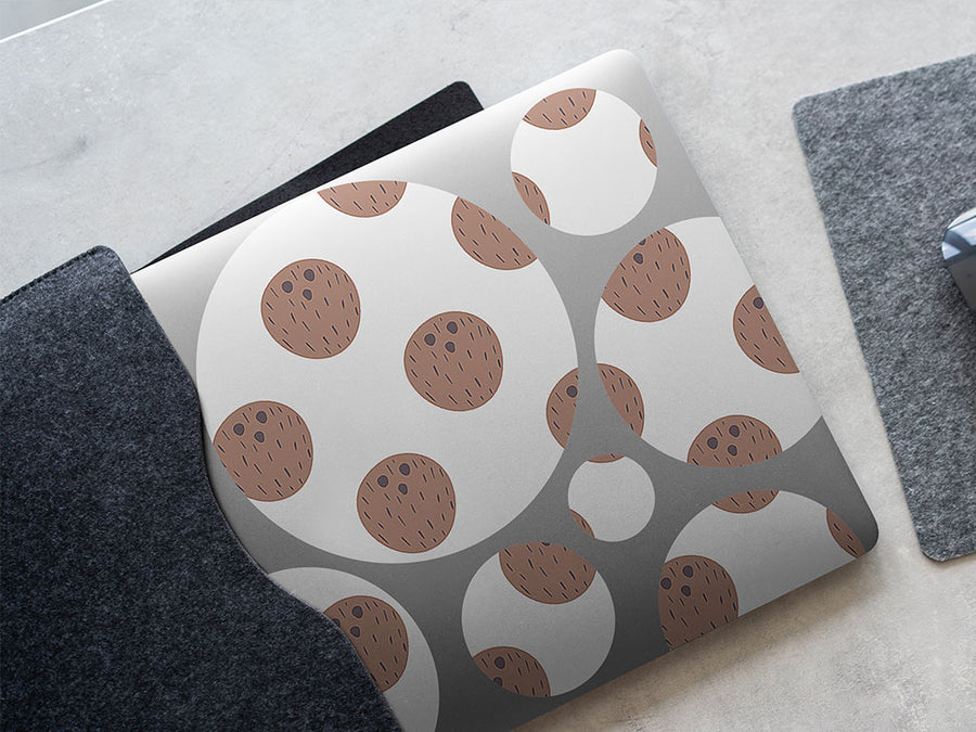 coconut promenade fruit DIY Laptop Stickers