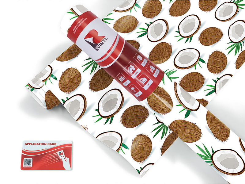 coconut whites fruit Craft Vinyl Roll