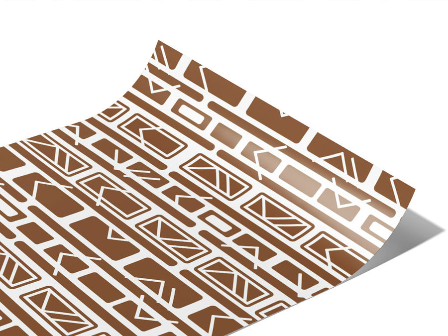Coffee Brick Vinyl Wraps~Rwraps Series 914 Digitally Printed Vinyl Wrap~1