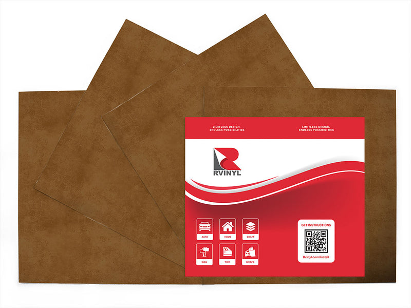 coffee concrete stone Craft Vinyl Sheet Pack