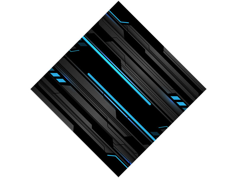 Cold Cobalt Technology Vinyl Wrap Pattern~Rwraps Series 914 Digitally Printed Vinyl Wrap~0
