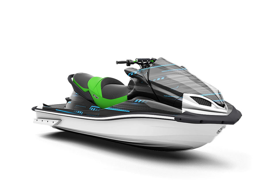 Cold Cobalt Technology Jet Ski Vinyl Customized Wrap