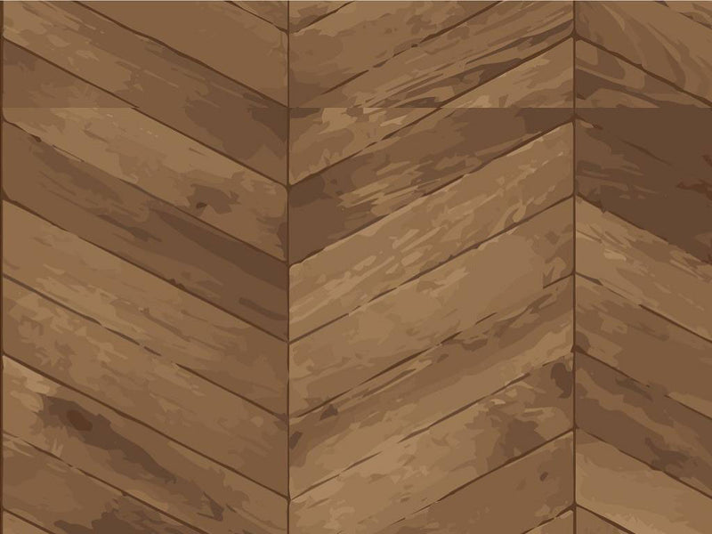 Colonial Stain Wooden Parquet Vinyl Wrap Pattern~Rwraps Series 914 Digitally Printed Vinyl Wrap~0