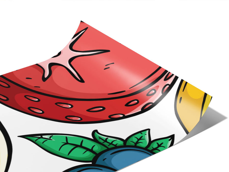 Colorful Compote Fruit Vinyl Wraps~Rwraps Series 914 Digitally Printed Vinyl Wrap~0