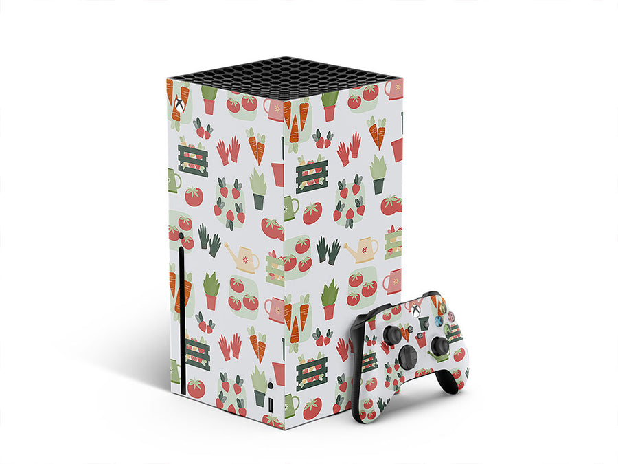 colorful crop gardening XBOX DIY Decal