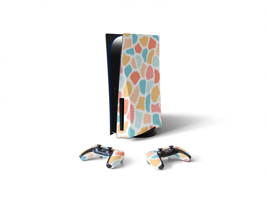 come home abstract geometric Sony PS5 DIY Skin