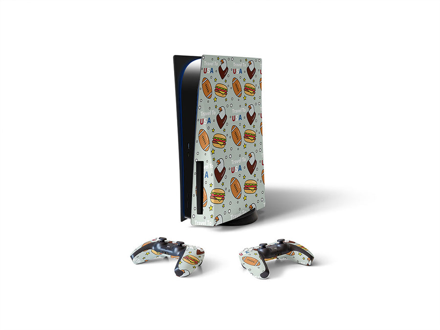 come visit Sony PS5 DIY Skin