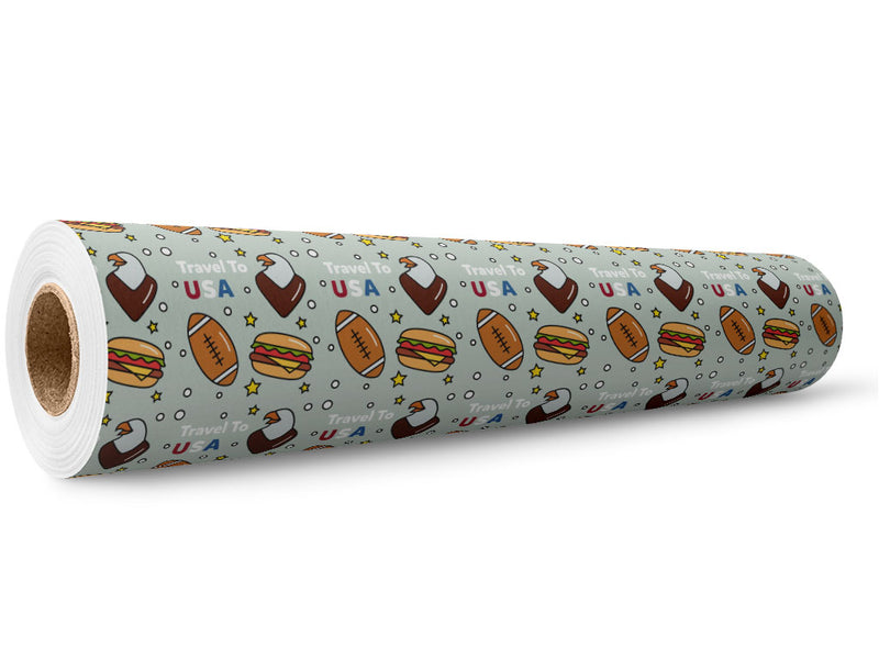 Come Visit Americana Wrap Film Wholesale Roll~Rwraps Series 914 Digitally Printed Vinyl Roll~5