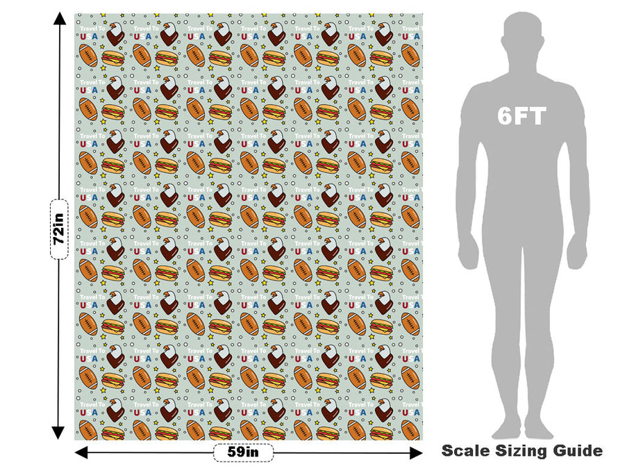 Come Visit Americana Vehicle Wrap Scale~Rwraps Series 914 Come Visit Americana Measurements~2