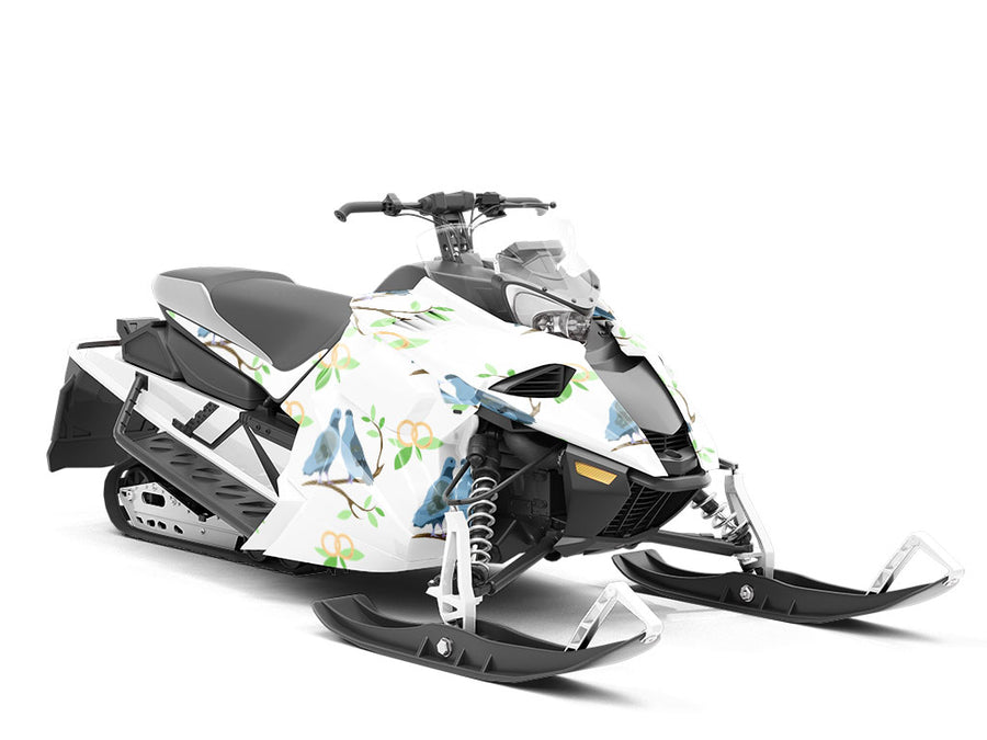Coming Home Birds Custom Wrapped Snowmobile
