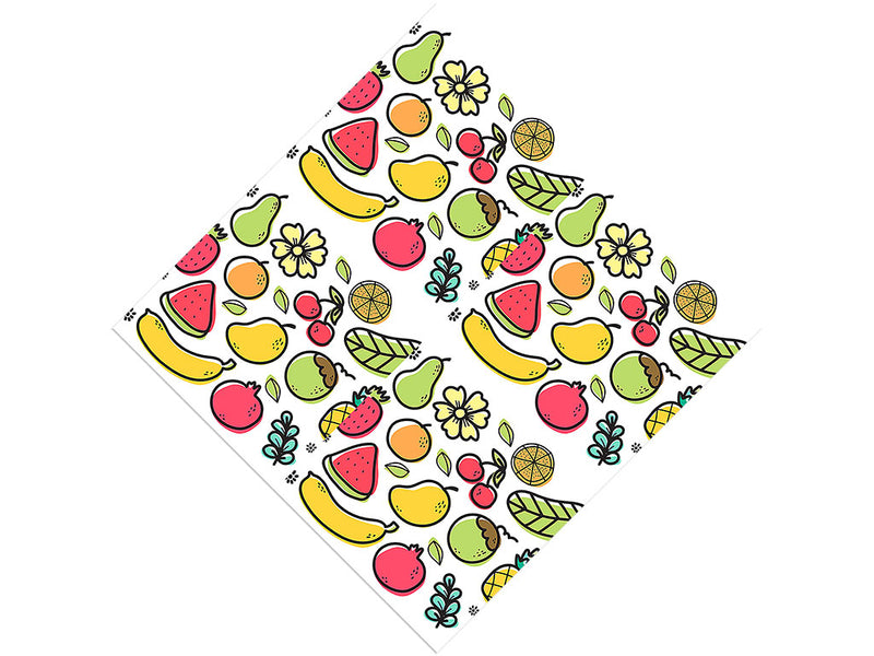 Company-Wide Mixer Fruit Vinyl Wrap Pattern