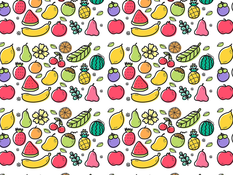 Company-Wide Mixer Fruit Vinyl Wrap Pattern~Rwraps Series 914 Digitally Printed Vinyl Wrap~0