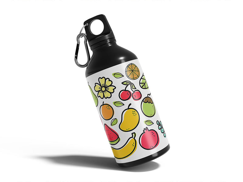 company-wide mixer fruit Water Bottle DIY Stickers