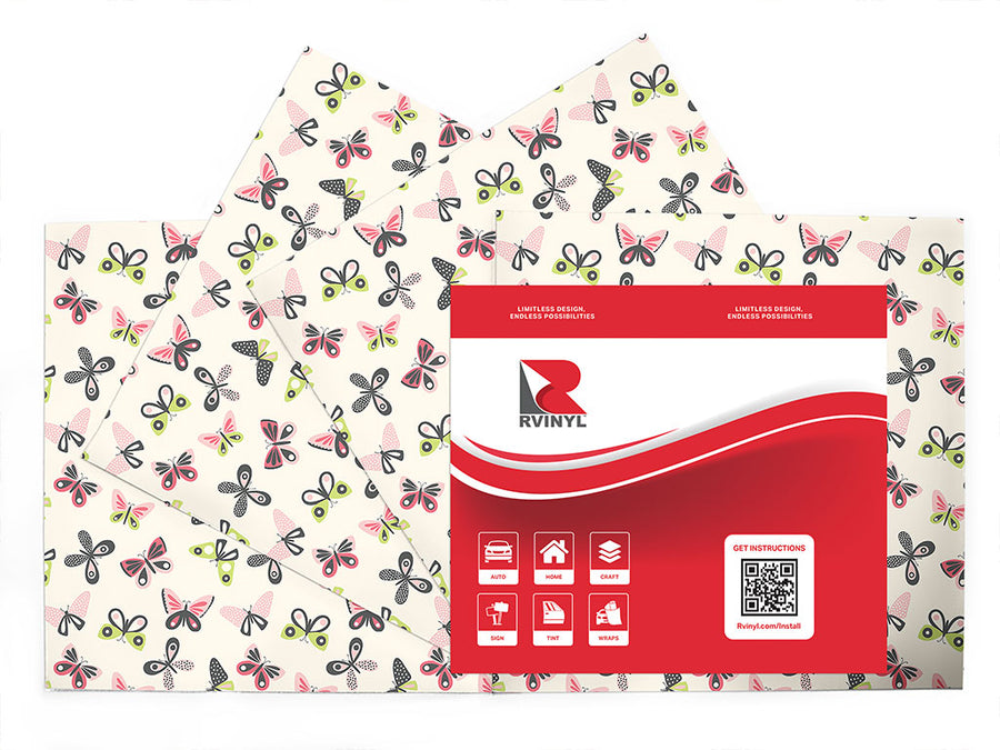 complementary contrast bug Craft Vinyl Sheet Pack