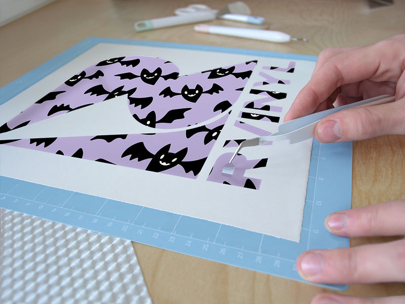 completely batty animal Easy Weed Craft Vinyl